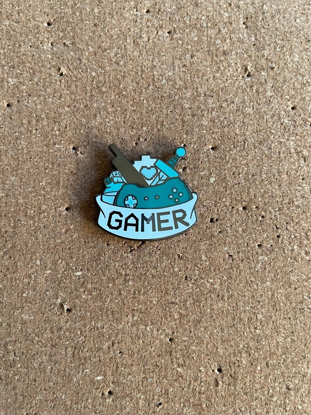Teeturtle Cute Video Game “Gamer” Controller Pixel Pin RARE Limited Edition
